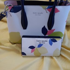 Kate Spade Medium Satchel & Wallet